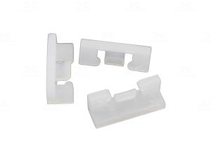 KIT 6 PÇS - FIXADOR/GRAMPO PLASTICO GRADE CONDENSADORA 