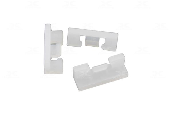 KIT 6 PÇS - FIXADOR/GRAMPO PLASTICO GRADE CONDENSADORA 
