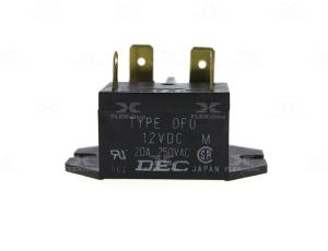 RELÉ UNIVERSAL 12VDC/20A (DF12D1-F(M))