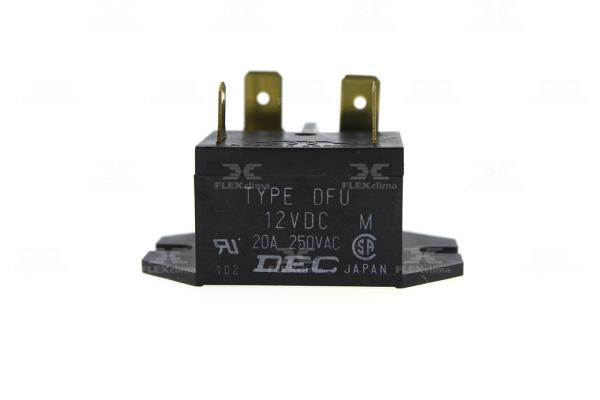 RELÉ UNIVERSAL 12VDC/20A (DF12D1-F(M))