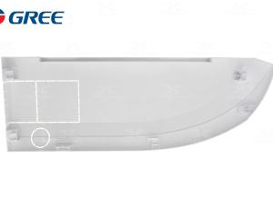 PAINEL LATERAL ESQUERDO EVAPORADORA PISO TETO (66,5 X 23,6cm)