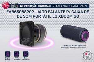 ALTO FALANTE P/ CAIXA DE SOM PORTÁTIL LG XBOOM GO 